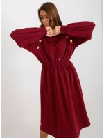 Dámske šaty RV SK 8336 gaštanové