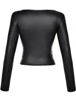 Blúzka V-9180 čierna - Axami