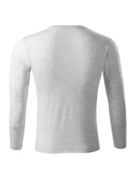 Tričko Progress LS unisex svetlo šedá