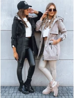 Dámska prechodná bunda STARK STYLE sivá FashionStreet TY3857 Dámska prechodná bunda STARK STYLE sivá FashionStreet TY3857
