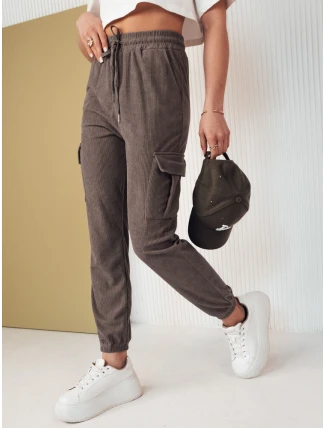 Dámske tepláky FLAYON sivé FashionStreet UY2060 Dámske tepláky FLAYON sivé FashionStreet UY2060