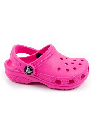 Detské sandále Crocs Classic Clog T, ružové, pohodlné, módne