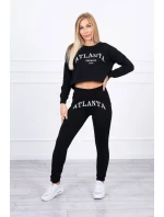 Atlanta tlačená sada čierna Atlanta tlačená sada čierna