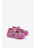 Kapcie Milami Dziecięce Na Rzep W Pandy Różowe Esnia