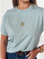 Dámske tričko FLORTA modré FashionStreet RY2557