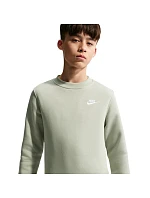 Detská mikina Nike Sportswear Club Fleece Light Green FD3006 304 Detská mikina Nike Sportswear Club Fleece Light Green FD3006 304