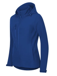 Dámska softshellová bunda Trail kráľovská modrá