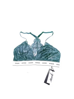 Dámska krajková podprsenka - O97C02PZ01C-G7M6 - Zelenomodrá - Guess