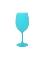 Tyrkysový pohár na víno 350 ml - 6 balení Tyrkysový pohár na víno 350 ml - 6 balení