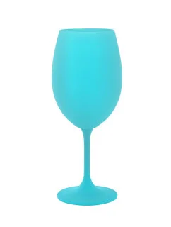 Tyrkysový pohár na víno 350 ml - 6 balení