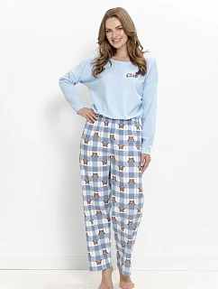 Pyžamo Taro 3631 Freja, s dlhými rukávmi, veľkosti S–XL, Z26
