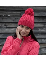 Result Headwear R 369X Pletená čiapka s bambulou 28.369X fennel