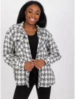 Košeľa EM KS U178.14 biela sivá