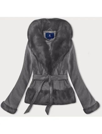 Dámska krátka bunda Ann Gissy graphite (K0327) Dámska krátka bunda Ann Gissy graphite (K0327)