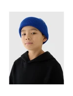 Chlapčenská mikina bez prúžkov s kapucňou 4F Junior 4FJWMM00TSWSM1292-20S