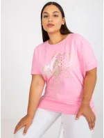 Tričko RV TS 7660.88P ružová