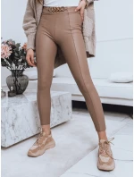 Dámske legíny STRIKE beige FashionStreet UY1115 Dámske legíny STRIKE beige FashionStreet UY1115