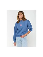 Mikina RIP CURL ICONS OF SURF RELAXED CREW, modrá Mikina RIP CURL ICONS OF SURF RELAXED CREW, modrá