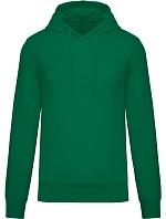 Kariban K 4027 Pánska ekologická mikina s kapucňou 20.4027 kelly green Kariban K 4027 Pánska ekologická mikina s kapucňou 20.4027 kelly green