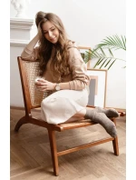 Ponožky 044-003 Melange Beige - Steven Ponožky 044-003 Melange Beige - Steven