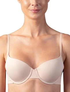Dámska vystužená podprsenka MICROFIBRE PADDED BRA - BELLINDA - nude