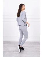 Súprava s potlačou Queen grey