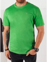 Pánske zelené tričko s potlačou FashionStreet RX5471 Pánske zelené tričko s potlačou FashionStreet RX5471