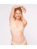 Dámske nohavičky GO Ribbed R Bralette - WHITE - ecru 6308 - SLOGGI