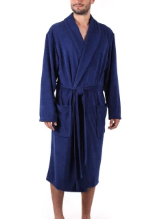 Pánsky župan Bari tmavomodrý