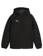 Puma Team Additions Detská zateplená bunda s kapucňou Black 659738 03
