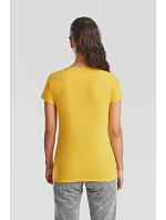 Fruit of the Loom Lady-Fit Valueweight V-Neck T Dámske tričko s výstrihom do V 16.1398 tmavomodrá