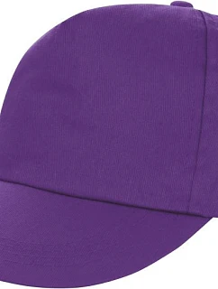 Result Headwear RC 080X 5-panelová polyesterová čiapka s kšiltom 28.080X fialová