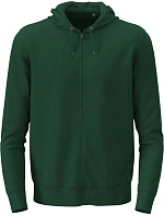 Stedman Classic Zip Hoodie Mikina s kapucňou „Classic“ 05.4500 fľaškovozelená