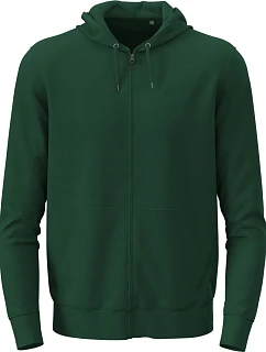 Stedman Classic Zip Hoodie Mikina s kapucňou „Classic“ 05.4500 fľaškovozelená
