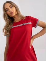 Dámske šaty LK SK 506863.37 červená - FPrice