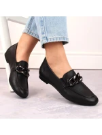 Remonte W RKR645 čierna kožená pohodlná poltopánka na retiazke Remonte W RKR645 čierna kožená pohodlná poltopánka na retiazke