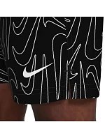 Plavky Nike Breaker Tossed Swoos 5" Volley, čierne, NESSG572 001 Plavky Nike Breaker Tossed Swoos 5" Volley, čierne, NESSG572 001