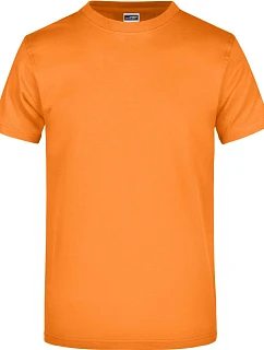 Daiber JN 02 Tričko z hrubej bavlny 02.0002 oranžové