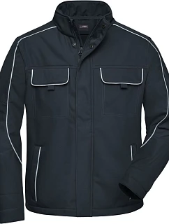 Daiber JN 884 Pracovná softshellová bunda – Solid 02.0884 carbon