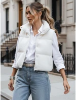 Dámska krémová vesta z ovčej kože BEEWARM FashionStreet TY3801 Dámska krémová vesta z ovčej kože BEEWARM FashionStreet TY3801