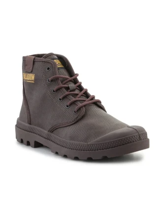 Palladium PAMPA HI COATED U 74375-249-M Dark Cocoa