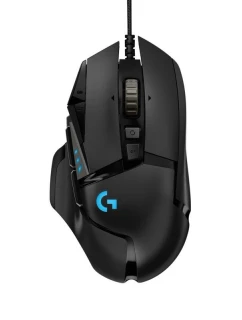 Myš Logitech G502 Gaming HERO EU 910-005471 (optická; 16000 DPI; čierna)