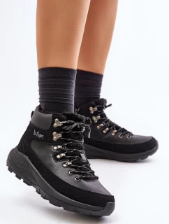 Damskie Lekkie Trapery Na Zamek Lee Cooper LCJ-24-03-3073 Czarne