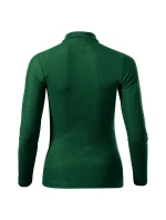 Polokošeľa Pique Polo LS tmavozelená