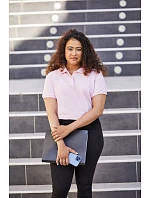 Fruit of the Loom Lady-Fit Premium Polo Dámske piqué polo 16.3030 červené Fruit of the Loom Lady-Fit Premium Polo Dámske piqué polo 16.3030 červené