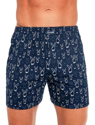 Pánske trenírky 011/155 Classic Tmavomodrá vzor - CORNETTE Pánske trenírky 011/155 Classic Tmavomodrá vzor - CORNETTE