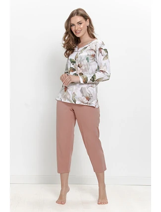 3615 DÁMSKE DLHÉ PYŽAMO DENISA M–XL 3615 DÁMSKE DLHÉ PYŽAMO DENISA M–XL
