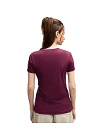 Dámske tričko Puma Ess Centered Cat Logo Tee, vínové, 692916, 24