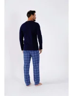 Pánske pyžamo ROY 1471 sivé - M-Max