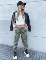 Dámske padákové nohavice MIRI green FashionStreet UY1682 Dámske padákové nohavice MIRI green FashionStreet UY1682